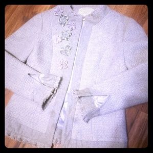 Like New! Glittery Tweed Dress Jacket